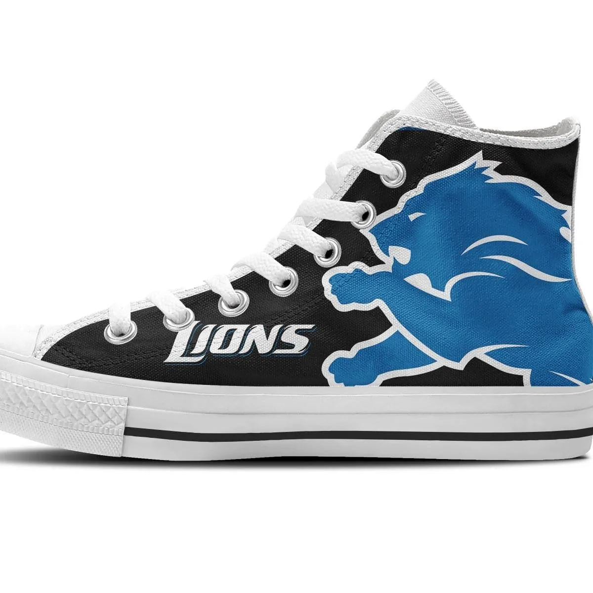 detroit lions mens high top sneakers high top