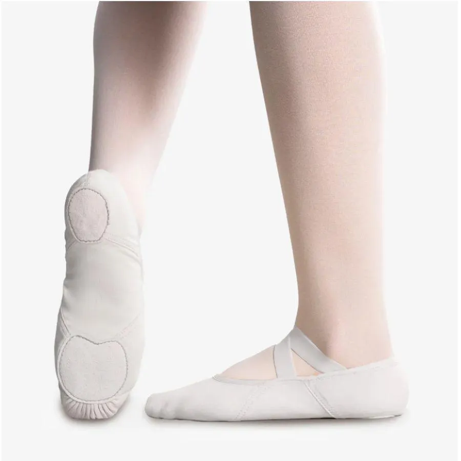 Diamond Canvas Ballet Shoe