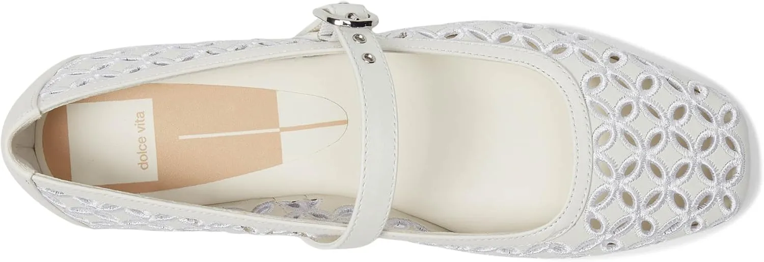 Dolce Vita Women's Rodni Eyelet Perf Ballet Flat