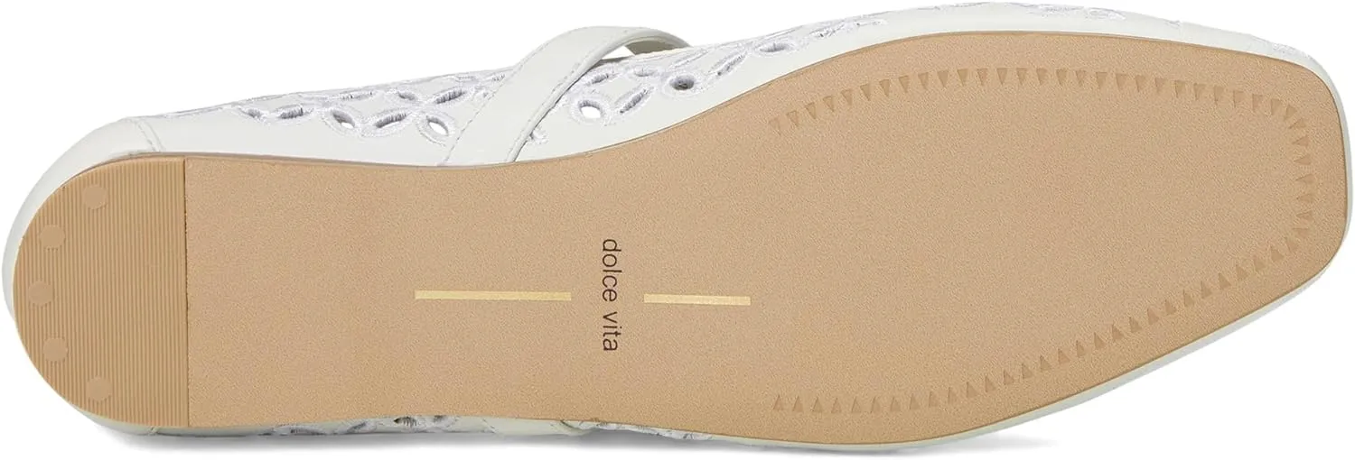 Dolce Vita Women's Rodni Eyelet Perf Ballet Flat