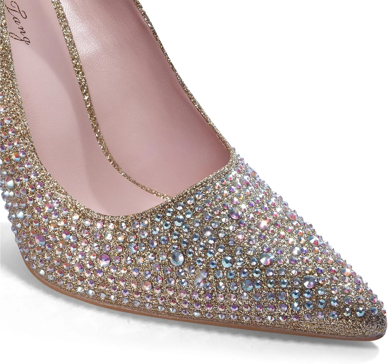 Elisabet Tang Women Pumps, Pointed Toe High Heel 4.7 inch/12cm Party Stiletto Heels Shoes