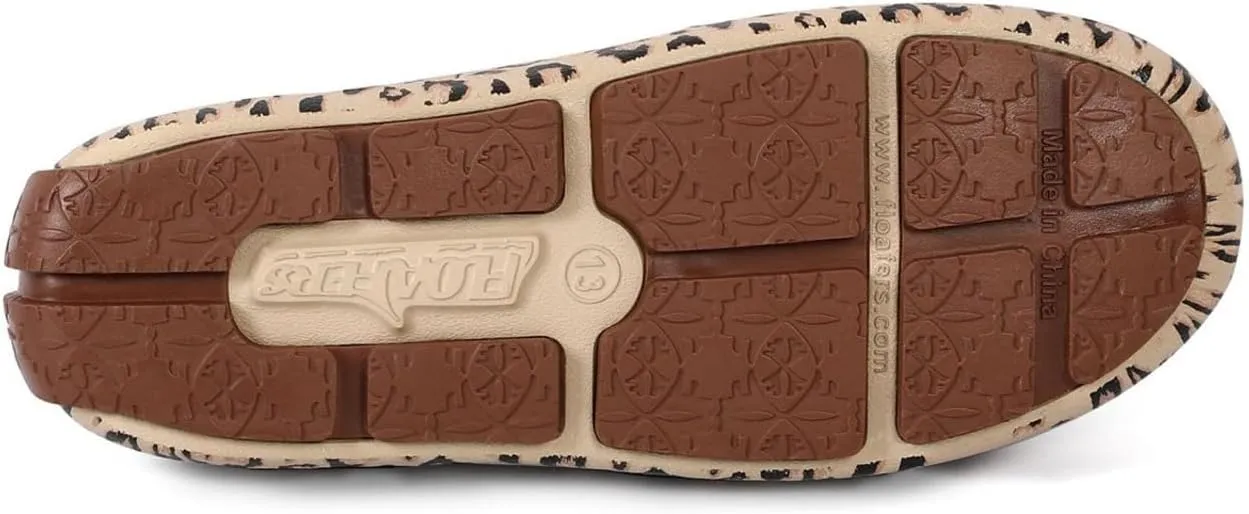 Floafers Girl's Prodigy Driver Animal Print (Toddler/Little Big Kid) Driving Style Loafer