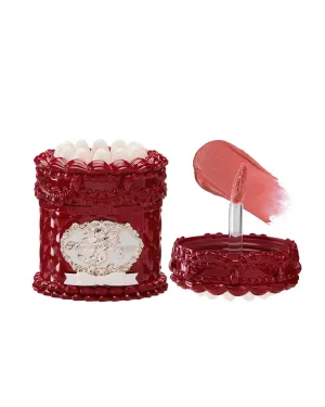 Flower Knows Strawberry Cupid Cake Lip Cream,Velvety-Smooth Matte Liquid Lipstick,Hydrating,Smudge-proof & Stain-Free Lip Stain(V07 Fig,0.17 Fl Oz)