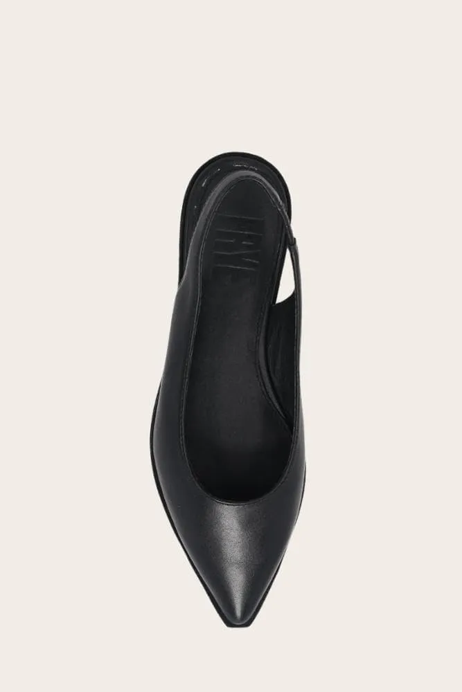 Frye Kenzie Slingback Flat for Women - Comfortable and Stylish Flats-Sandal with Adjustable Strap and Cushioned Insole
