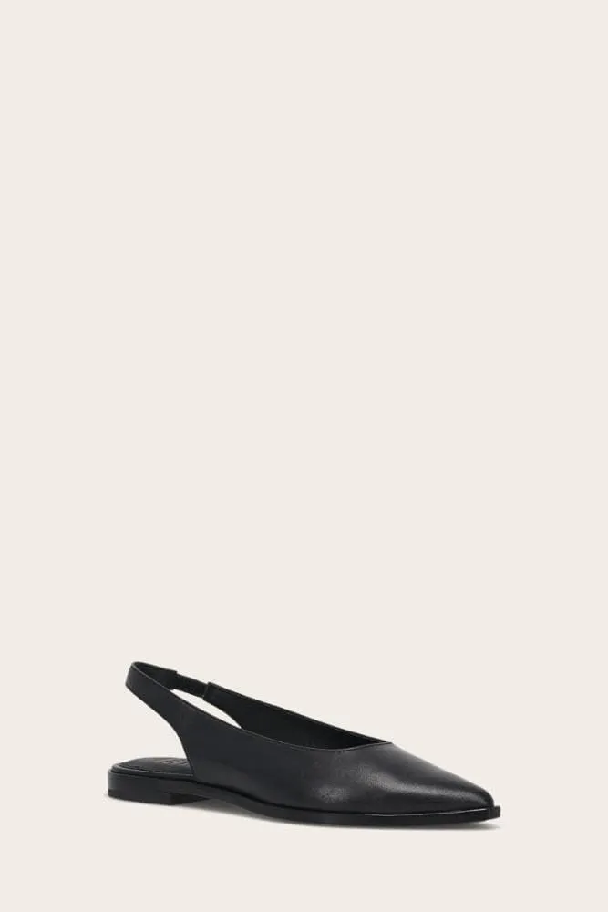 Frye Kenzie Slingback Flat for Women - Comfortable and Stylish Flats-Sandal with Adjustable Strap and Cushioned Insole