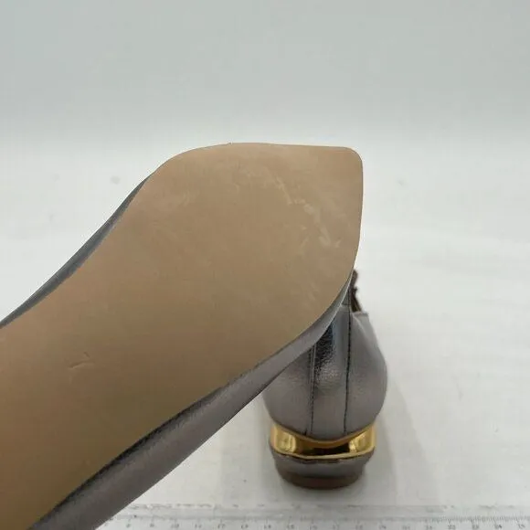 FSJ Women's Loafer Flat Pointed Deco Low Heel Fashion Slip On Dress Driving Offi