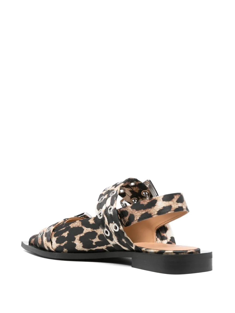 GANNI Brown Flat Shoes