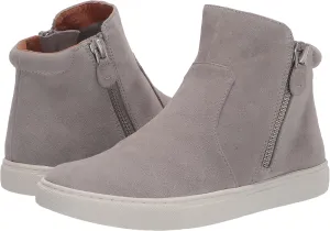 Gentle Souls by Kenneth Cole Women's Carter Deconstructed High Top Sneaker, Oyster, 9 M US