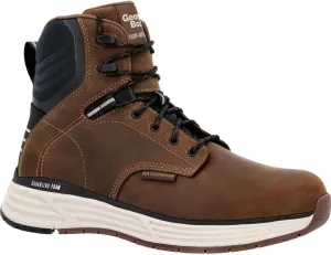 Georgia Boot DuraBlend Sport Waterproof Work Boot Size 10.5(W) Brown