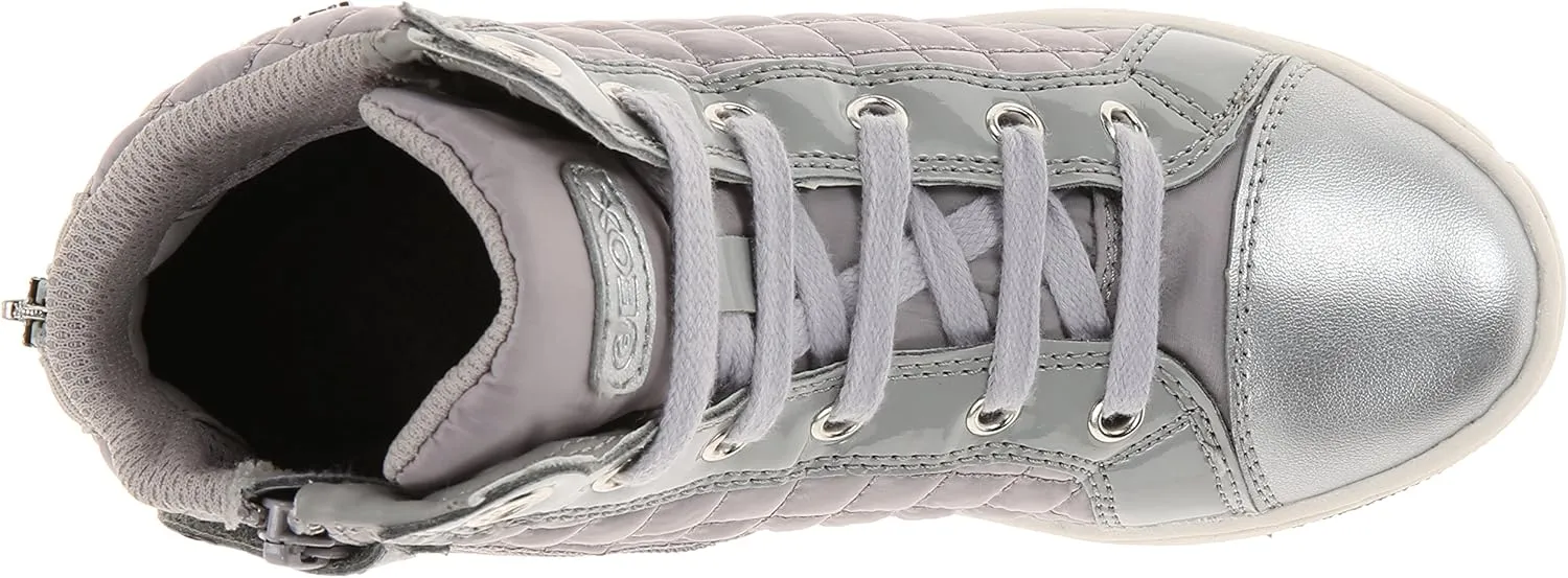 Geox Girl Creamy High Top Qui Sneaker