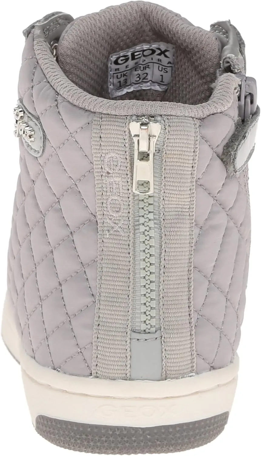 Geox Girl Creamy High Top Qui Sneaker