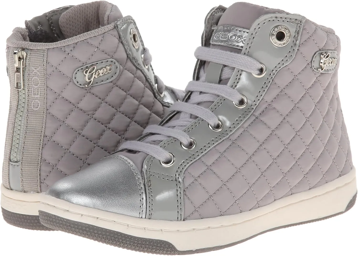 Geox Girl Creamy High Top Qui Sneaker