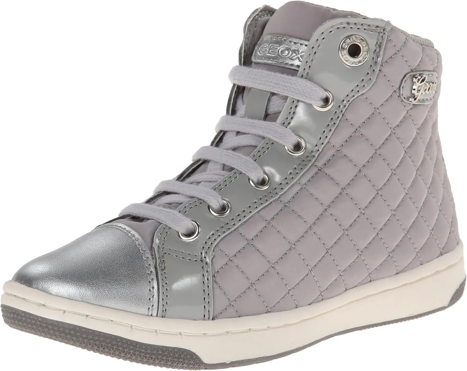 Geox Girl Creamy High Top Qui Sneaker