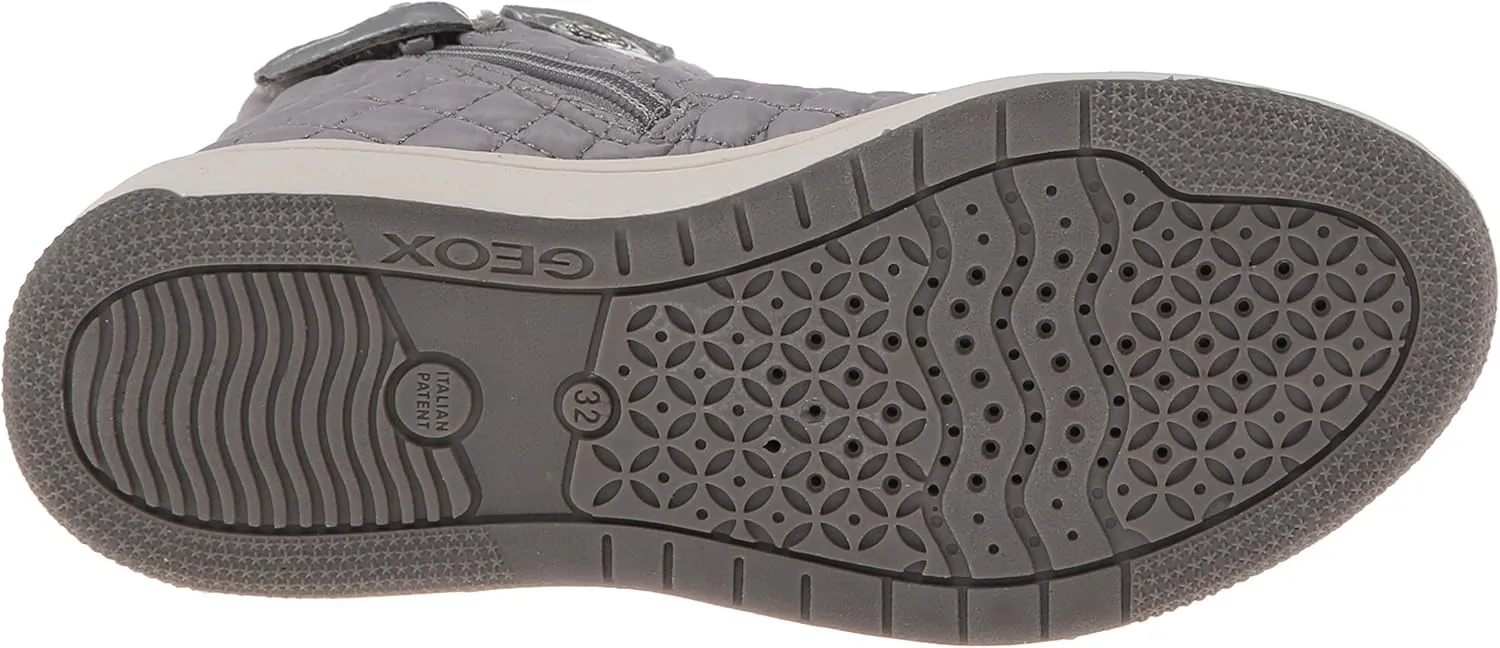 Geox Girl Creamy High Top Qui Sneaker