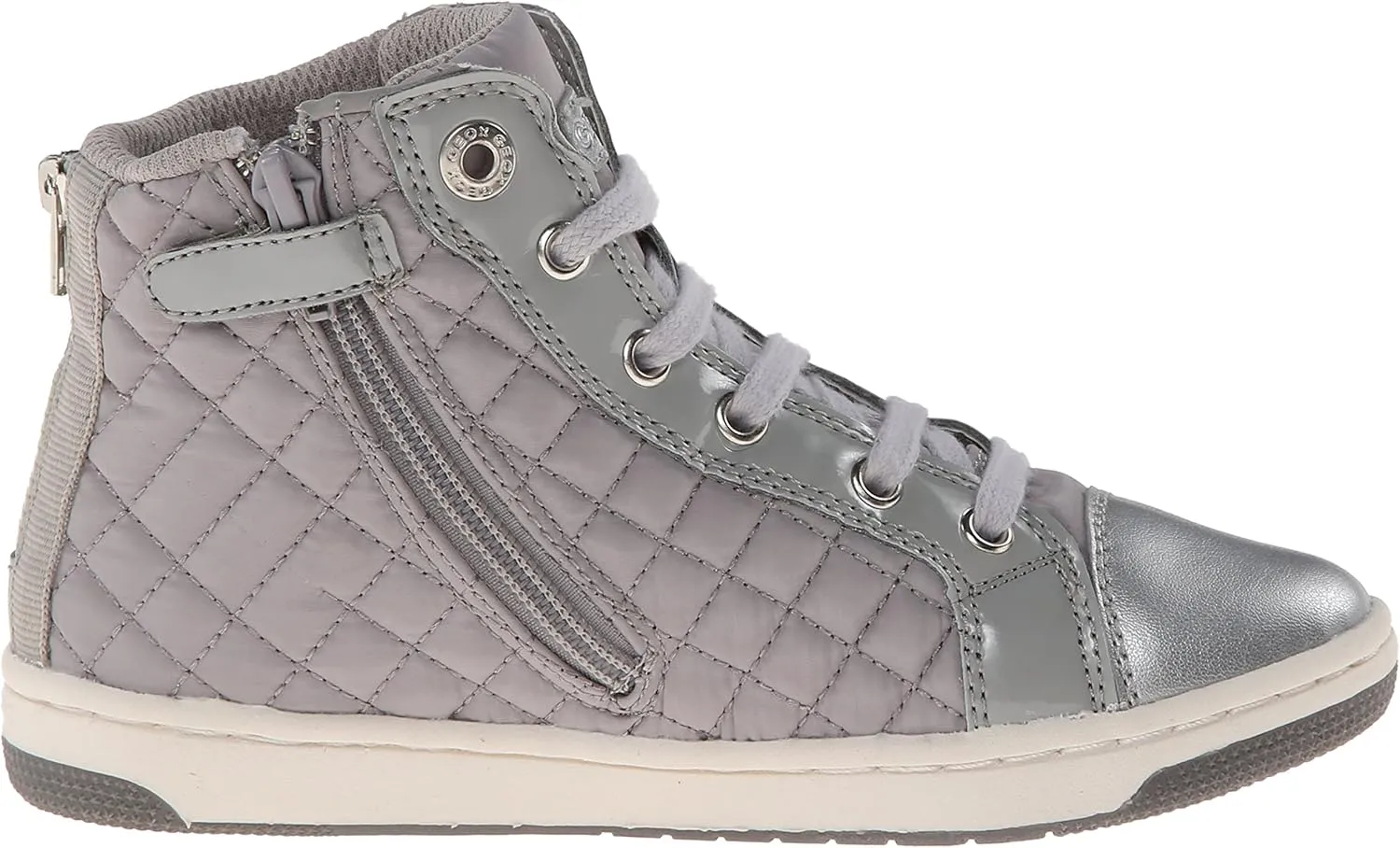 Geox Girl Creamy High Top Qui Sneaker