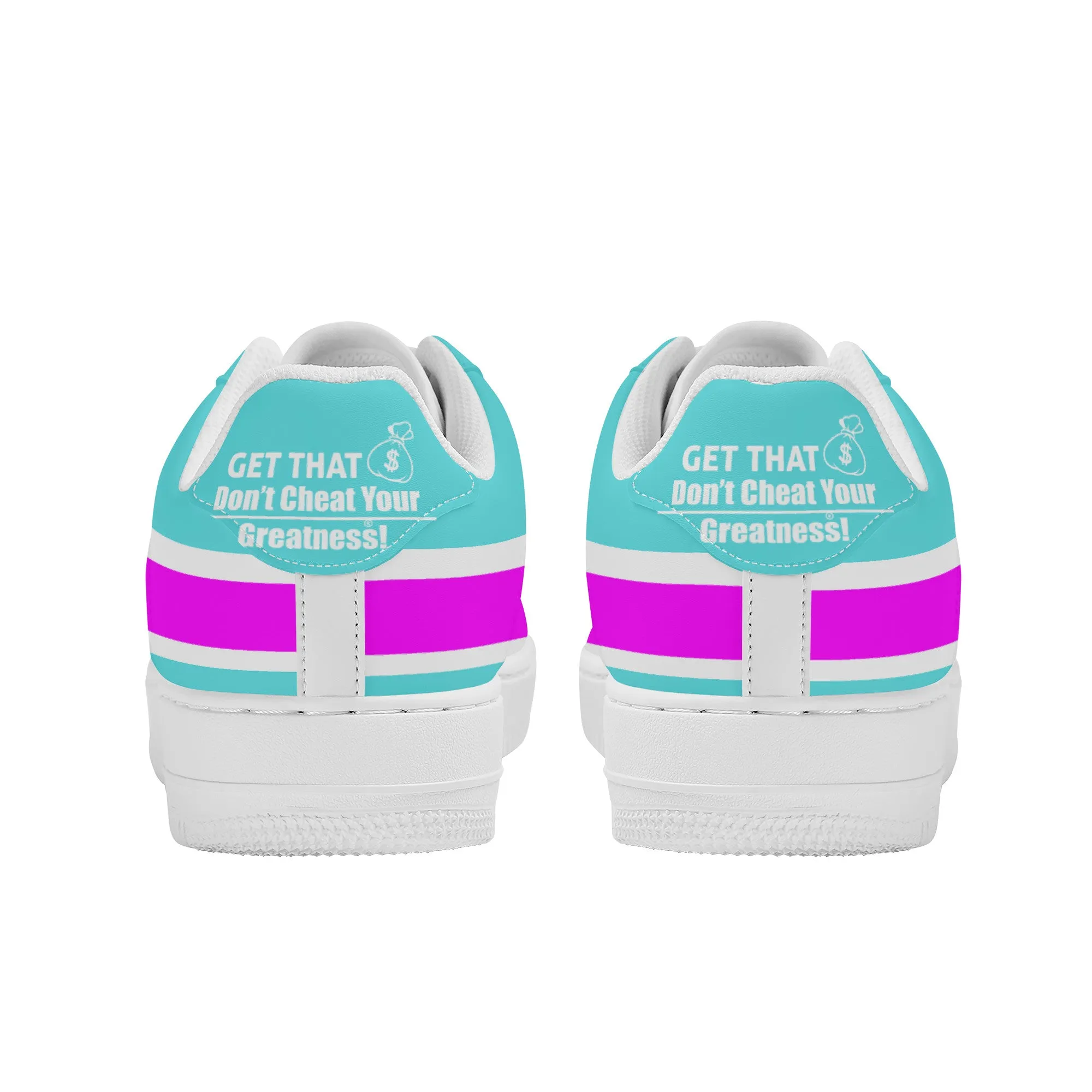 Get That Bag, Low Top Unisex Sneaker