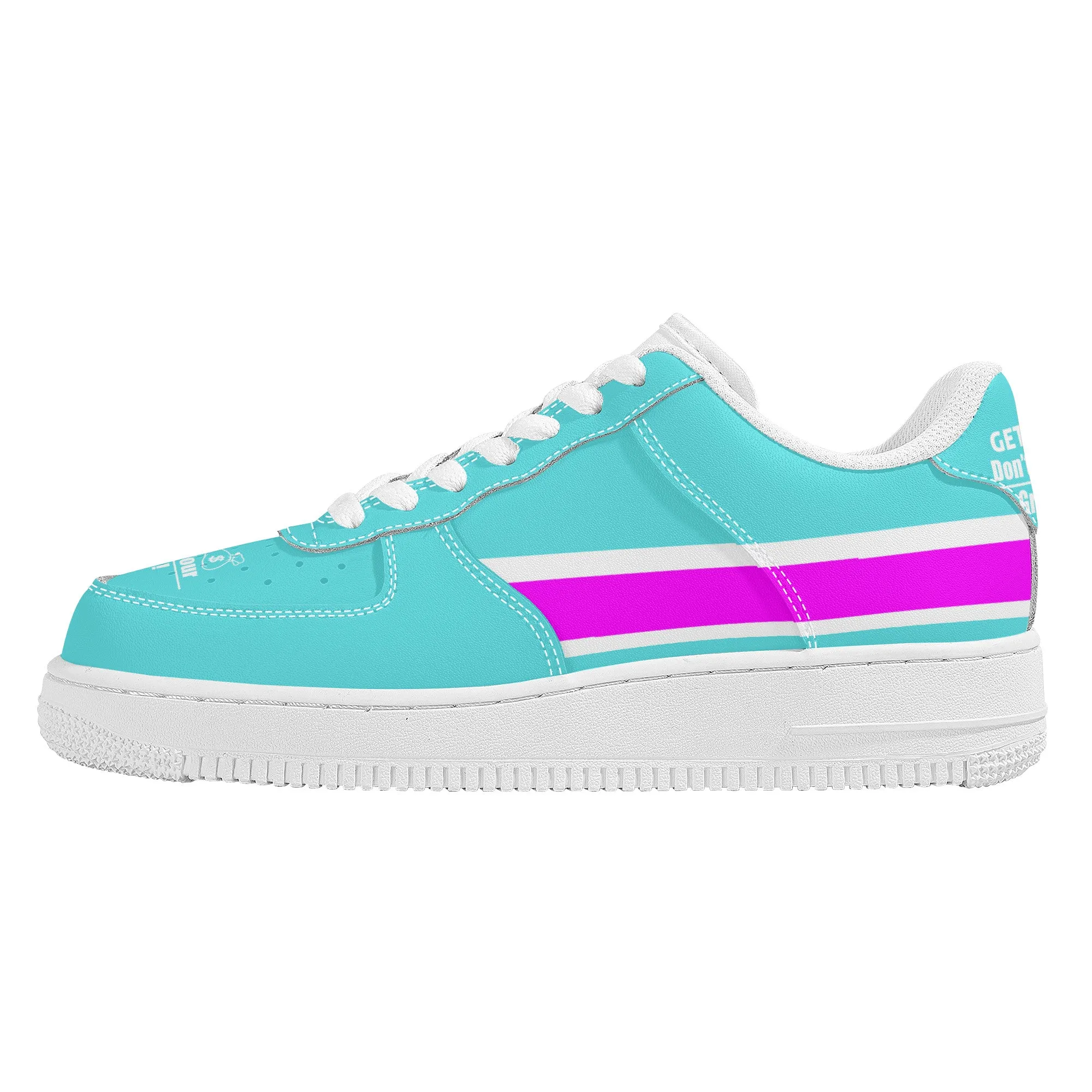 Get That Bag, Low Top Unisex Sneaker