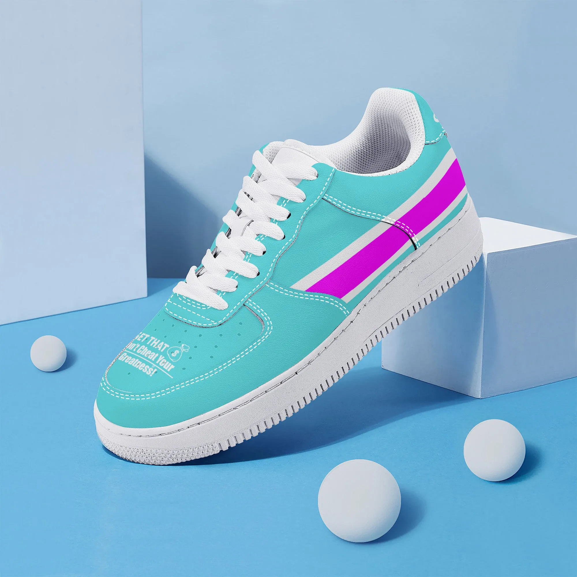 Get That Bag, Low Top Unisex Sneaker
