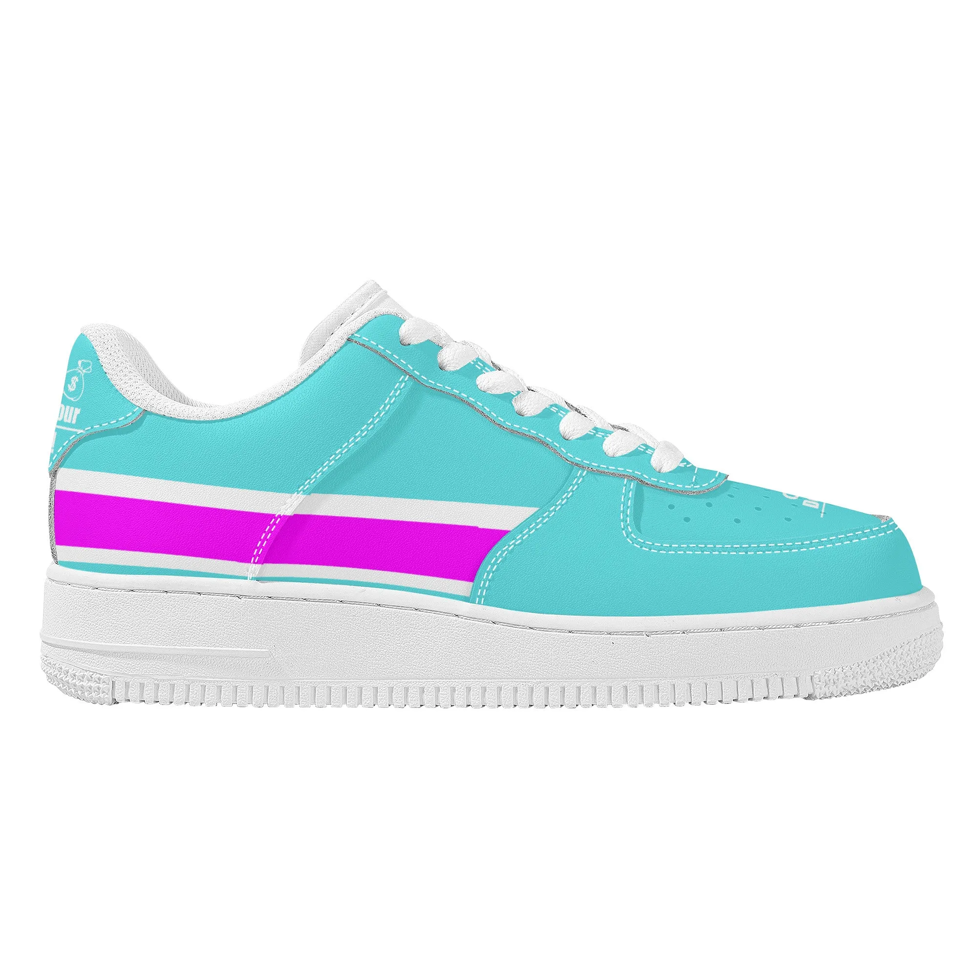Get That Bag, Low Top Unisex Sneaker