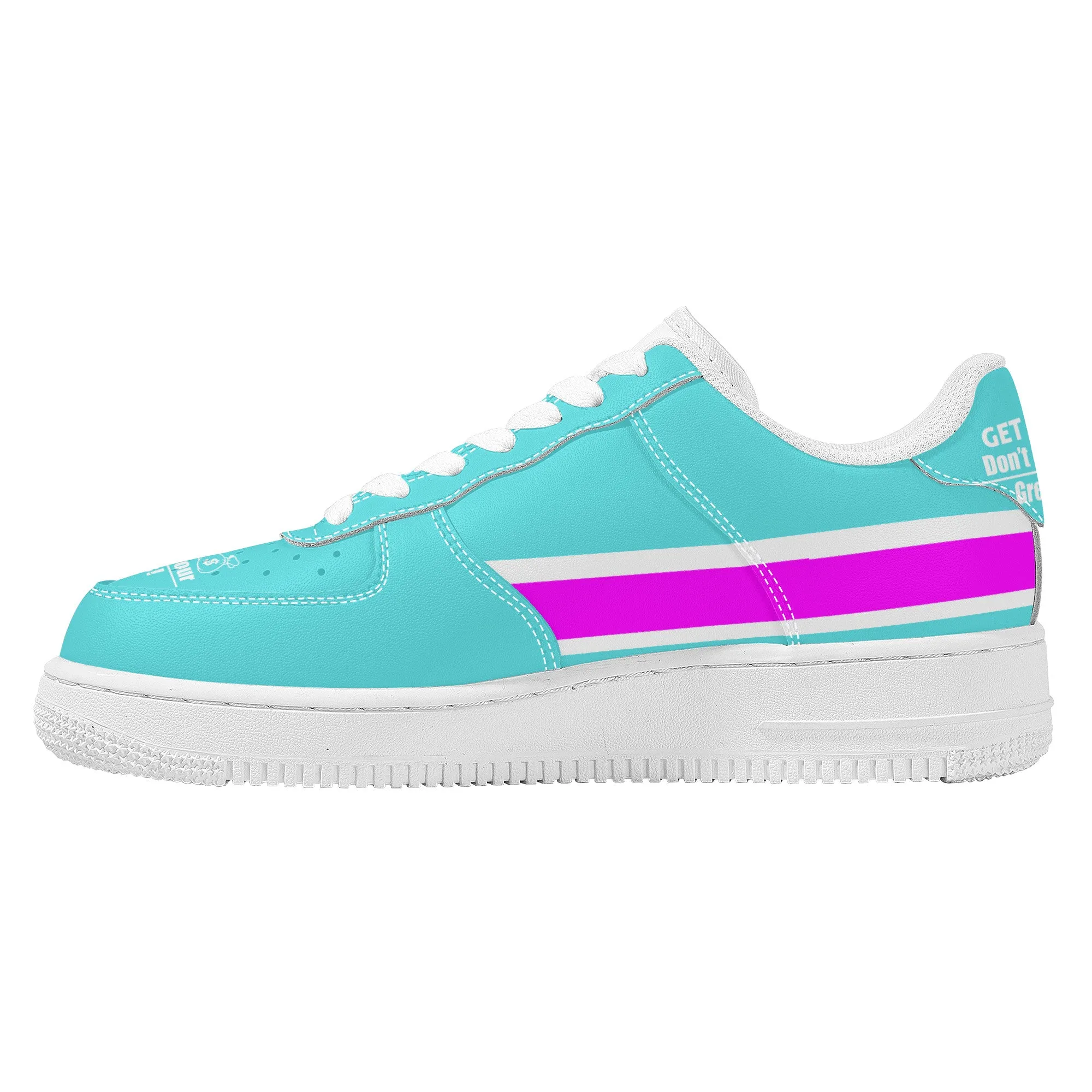 Get That Bag, Low Top Unisex Sneaker