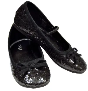 Girl's Glitter Flat Ballet Shoe