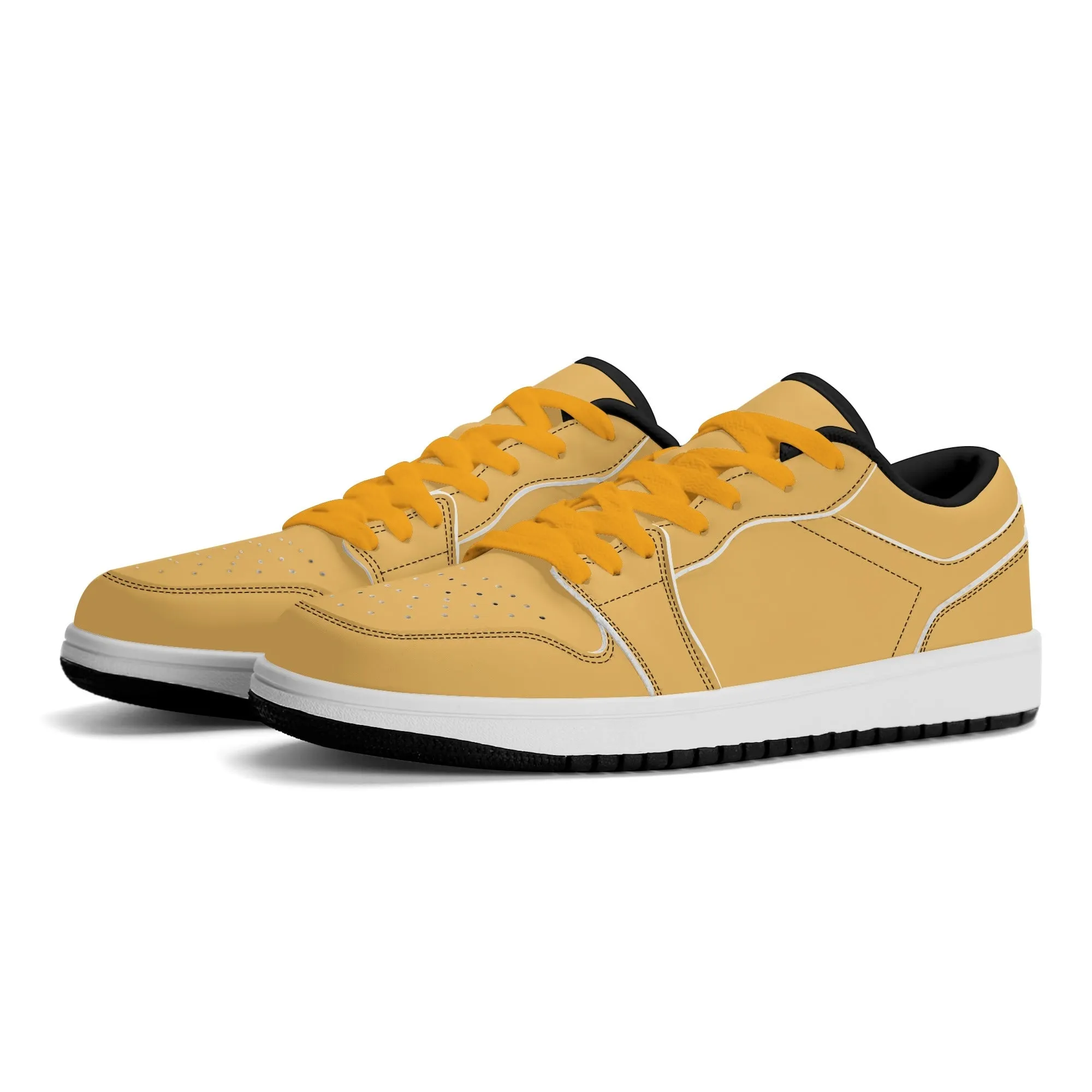 Harvest Gold Low Top Leder Sneaker für Herren
