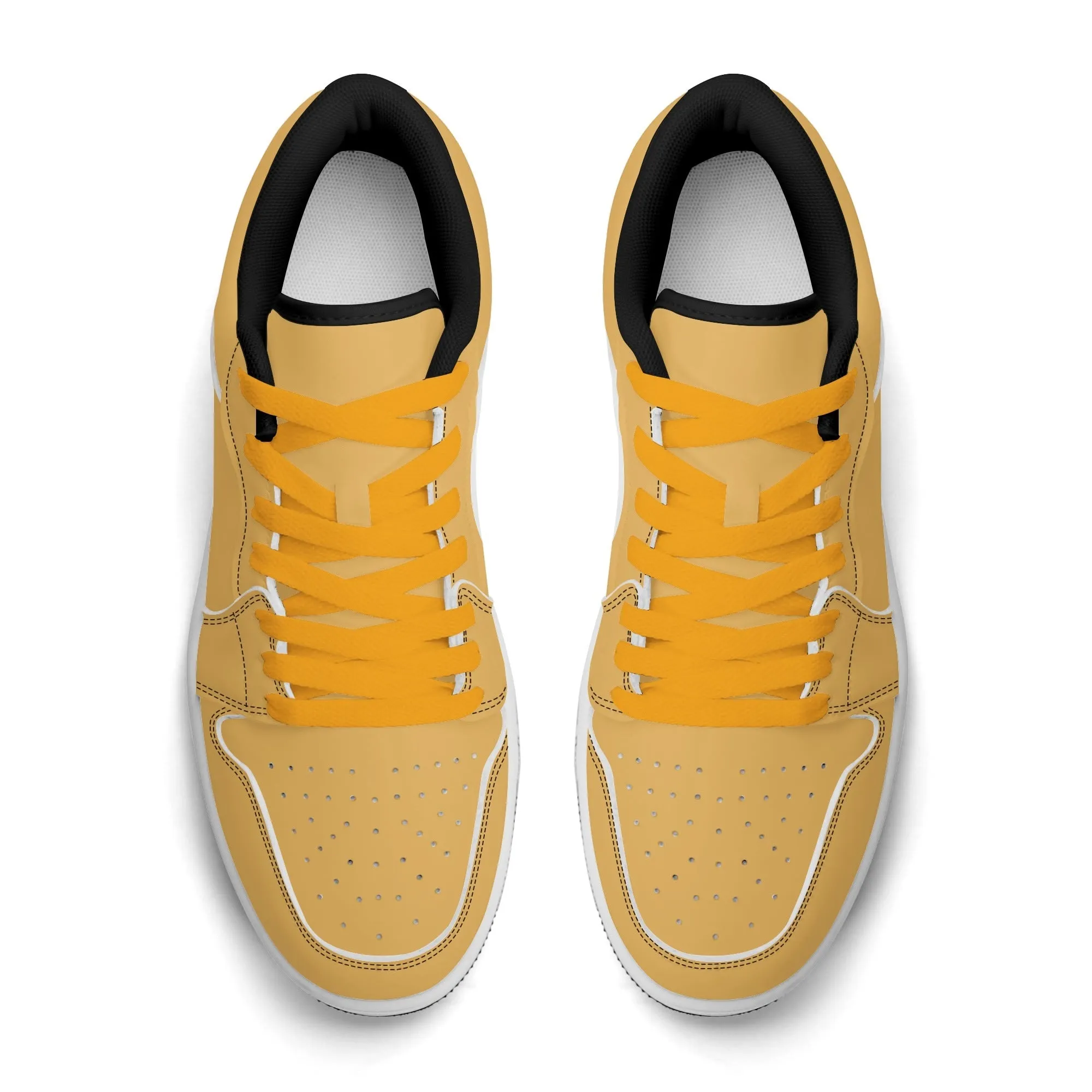 Harvest Gold Low Top Leder Sneaker für Herren