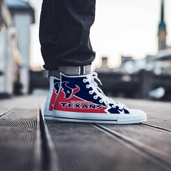 houston texans mens high top sneakers high top