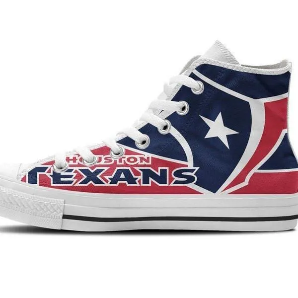 houston texans mens high top sneakers high top