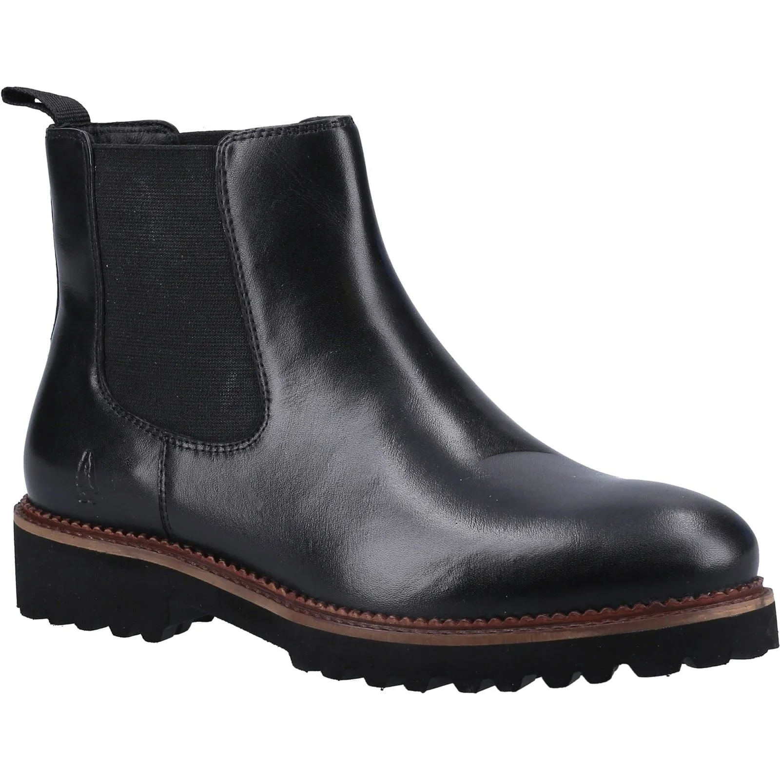 Hush Puppies Gwyneth Chelsea Suede Women's Black Boots