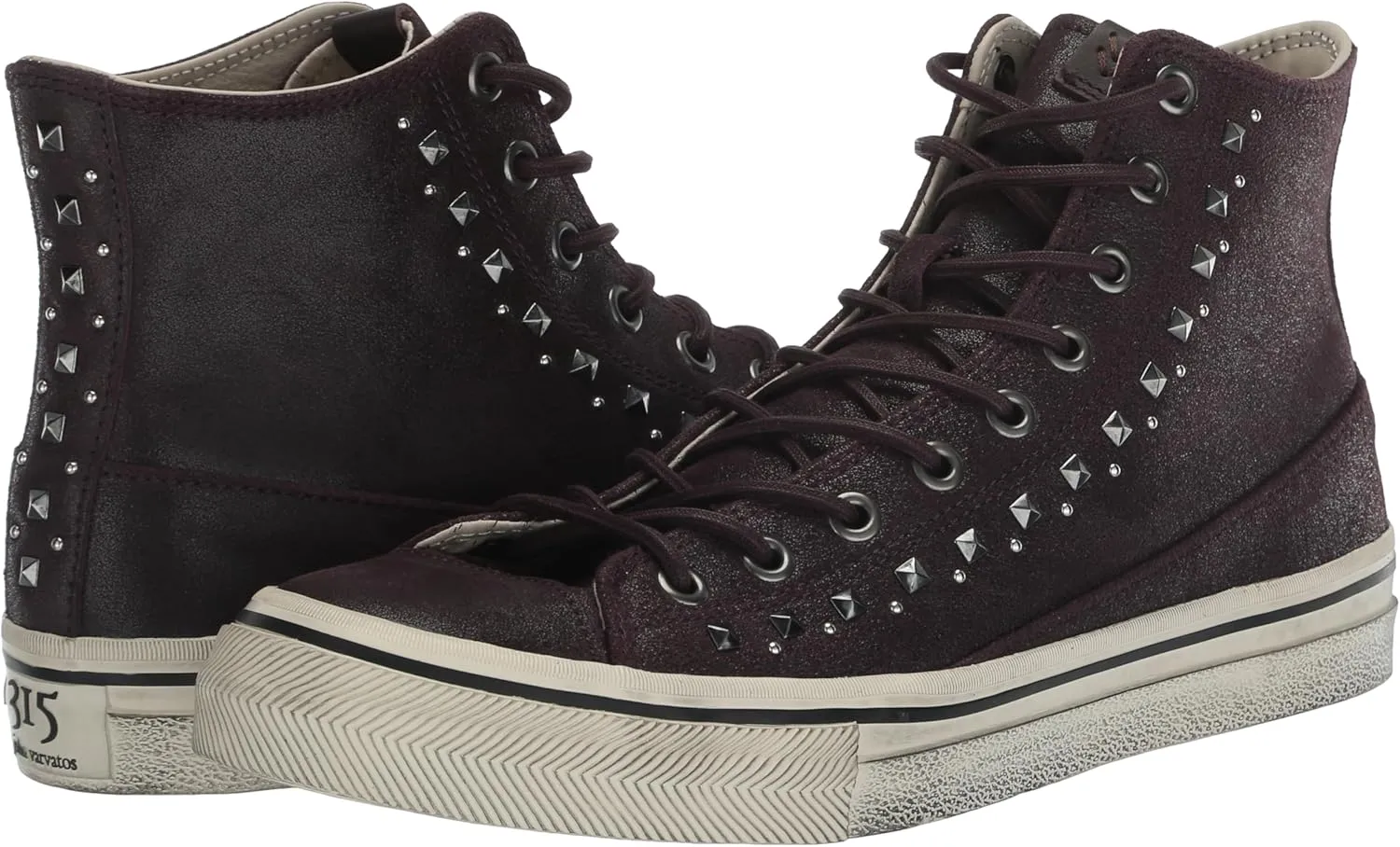 John Varvatos Men's Vulc Multi Stud Sneaker