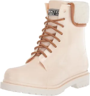 Kenneth Cole Women's Rain Lace Up Cozy Boot