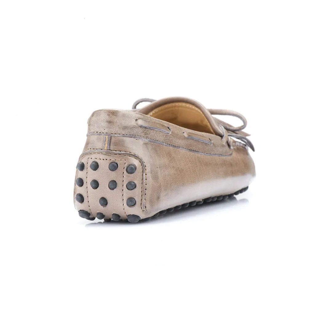 Kiltie Loafer in Impala Shrunken Baby Calf Leather