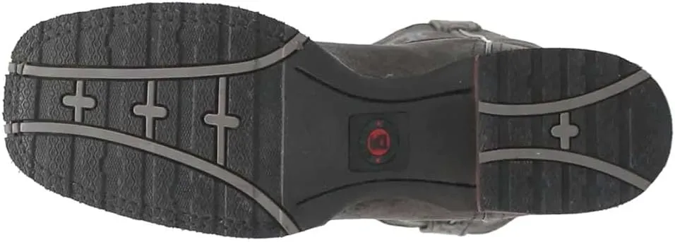 Laredo Mens Winfield Square Toe Casual Boots Mid Calf - Grey