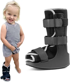 MARS WELLNESS Pediatric Walking Boot For Kids - Sprained Ankle Pediatric Ankle Brace - Kids Walking Boot - XL - Fits Children Ages 6.5-8 Years Old
