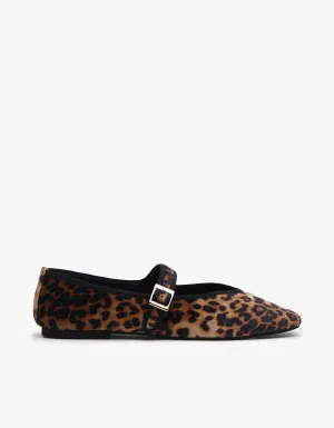 Mary Jane Ballet Flat - Animal