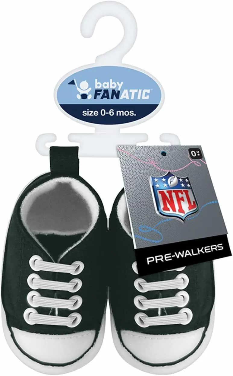 MasterPieces - NFL Baby Pre-Walkers Shoes, Officially Licensed San Francisco 49ers Football, High Top Sneakers, Soft Anti-Slip Soles, Boys and Girls, 0-6 Months