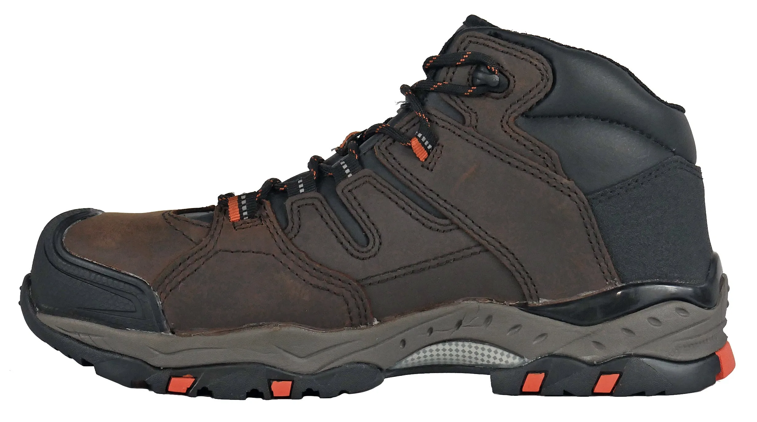 Men's Hoss Tracker Brown, EH, WP, Mid Hiker Composite Toe Boot