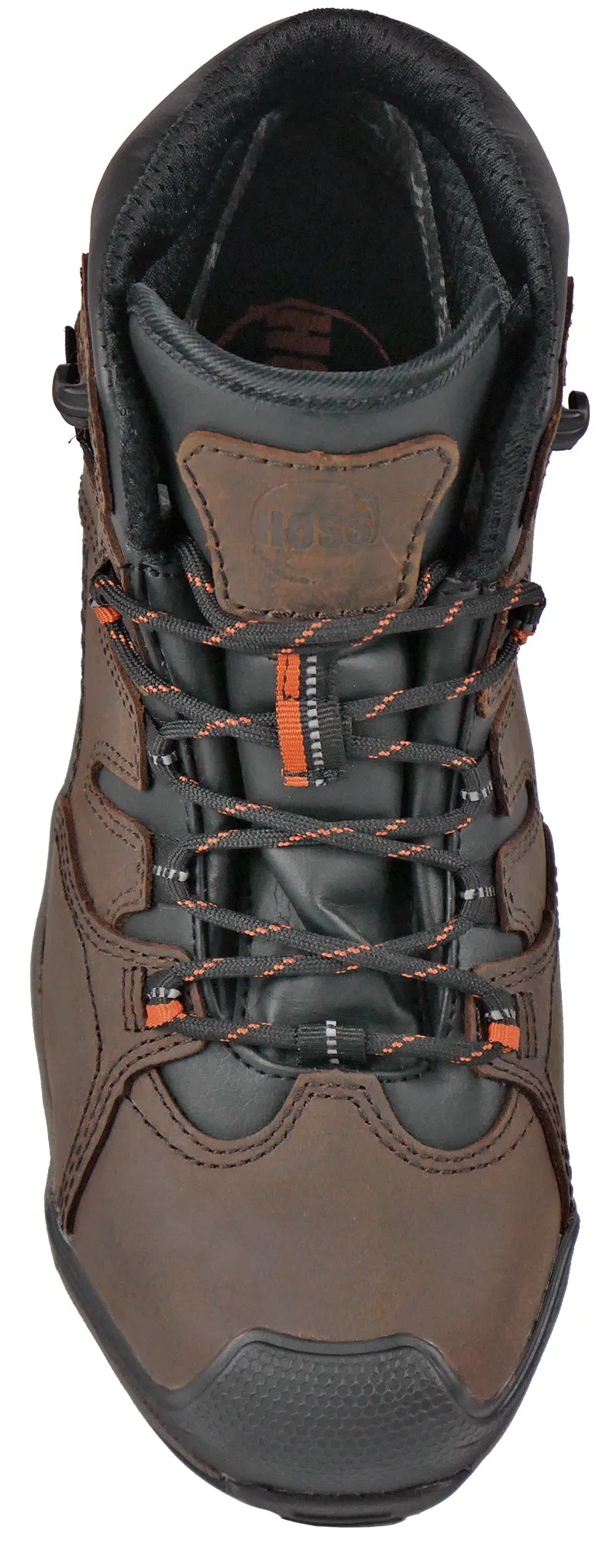 Men's Hoss Tracker Brown, EH, WP, Mid Hiker Composite Toe Boot