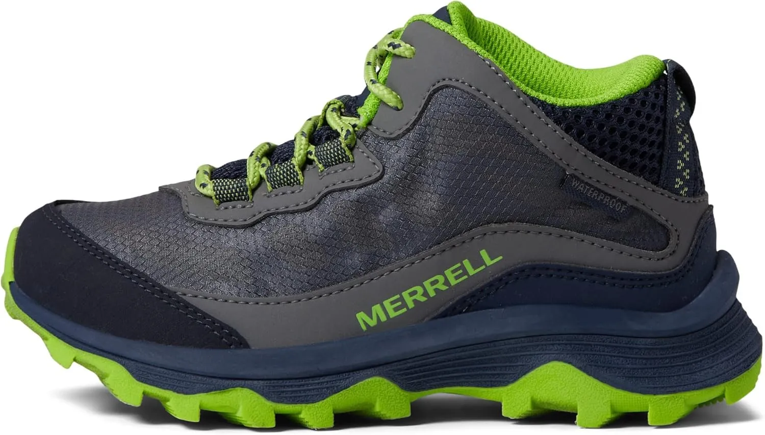 Merrell Kids' Moab Speed Mid Waterproof Hiking Boot
