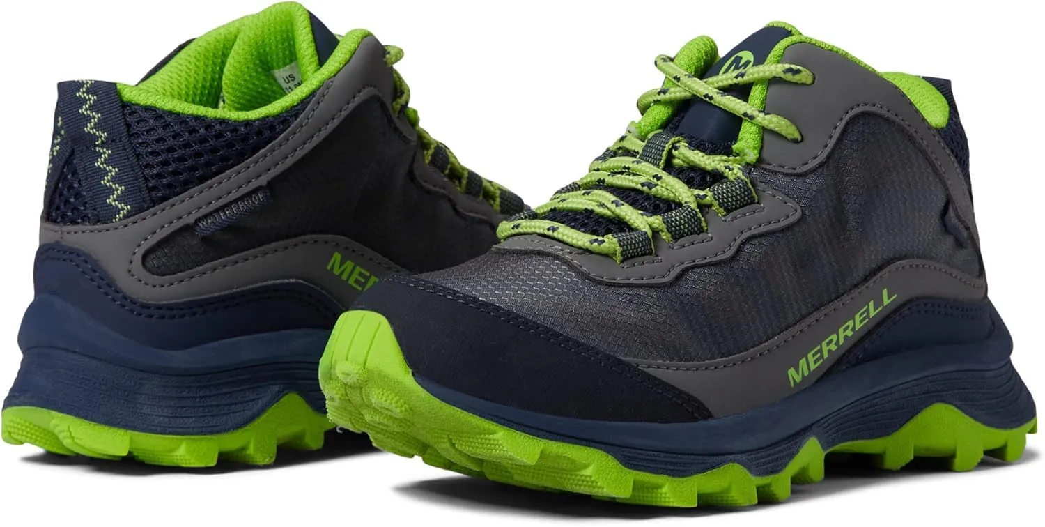 Merrell Kids' Moab Speed Mid Waterproof Hiking Boot