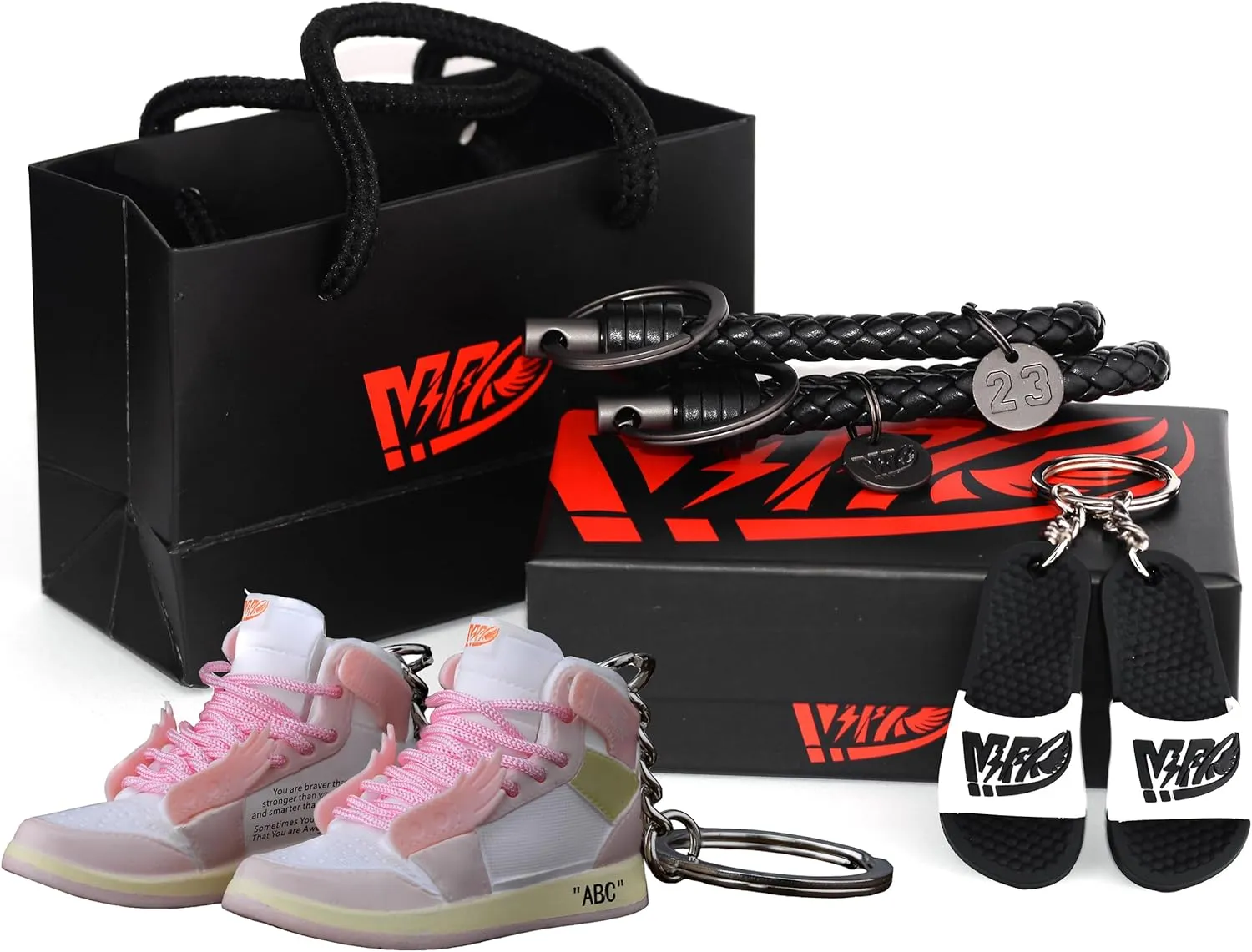 MPK 3D Sneaker Keychain for Men & Women retro in beautiful package Boyfriend and Girlfriend Perfect Valentine's Day Gift