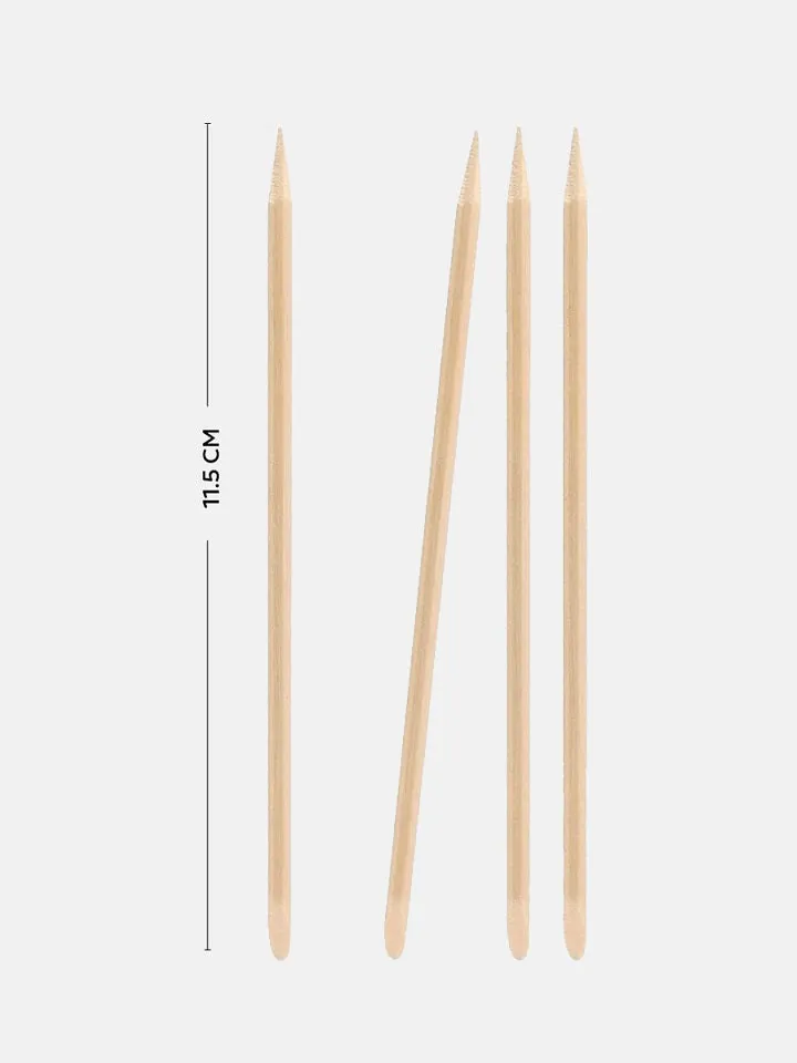 Nano® Cuticle Wooden Pusher Stick (100pcs)
