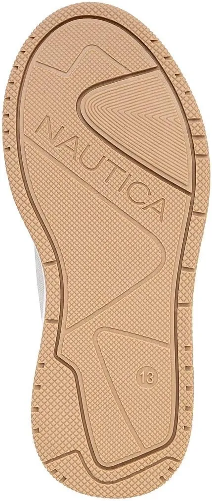 Nautica Kids Sneaker: Lace-Up Fashion Shoe with Boot-Like High Top Design for Boys and Girls (Big Kid/Little Kid Sizes) - Horizon