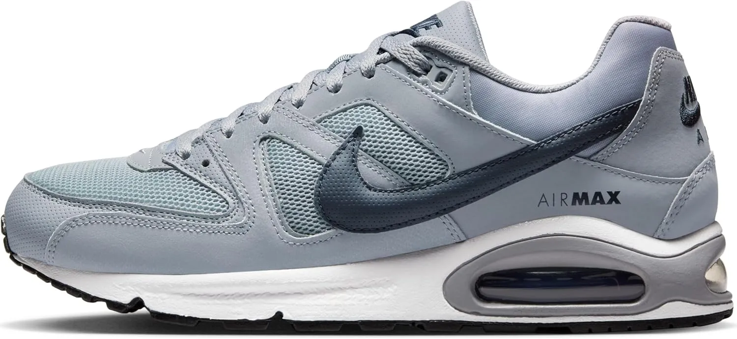 Nike Men's Low-Top Trainers, Grey Stealth Dark Obsidian White Black, 44