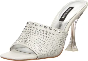 Nine West Women's Ziptip Rhinestone Heeled Sandal