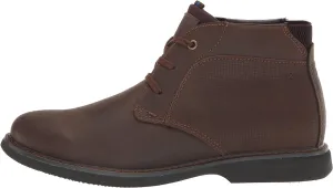 Nunn Bush Men's Otto Plain Toe Chukka Lightweight Leather Suede Water Resistant Boot
