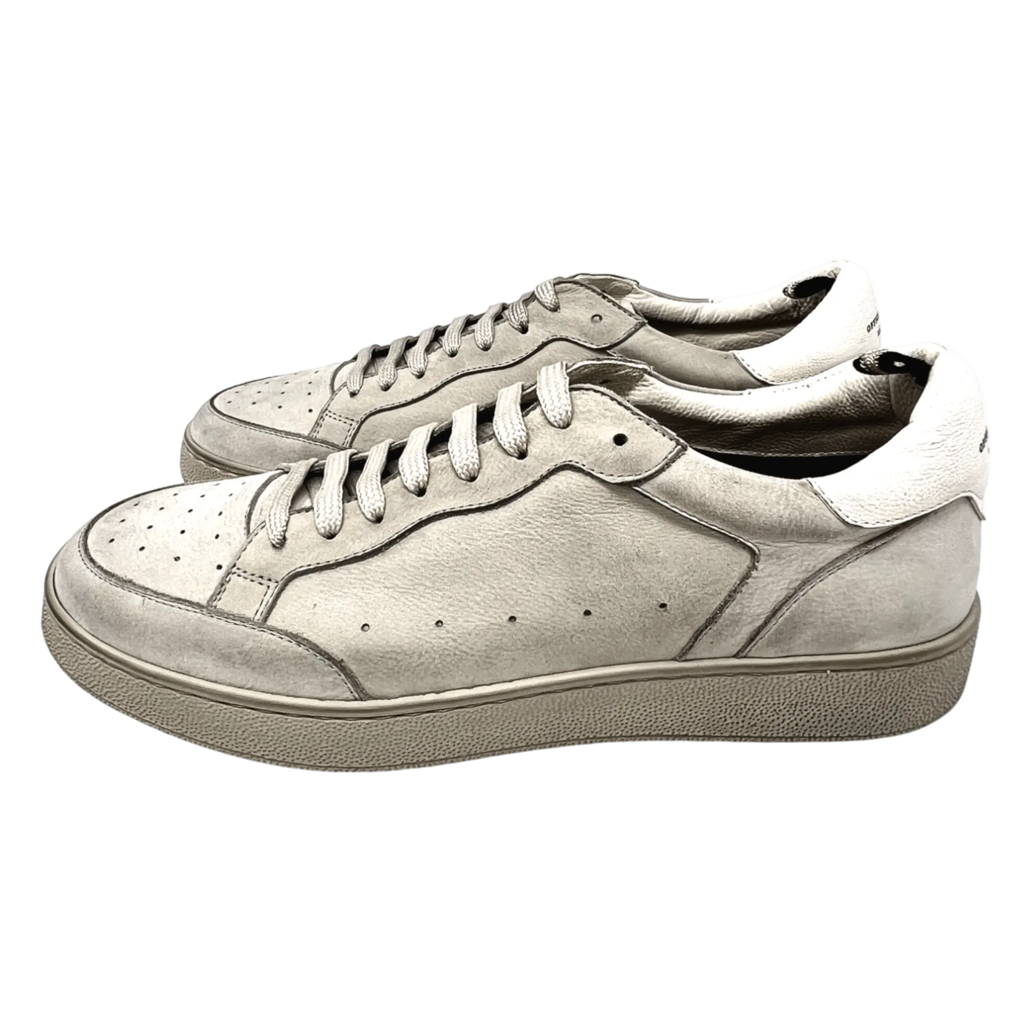 Officine Creative, THE ANSWER, Nubuk Sneaker, dirty grey