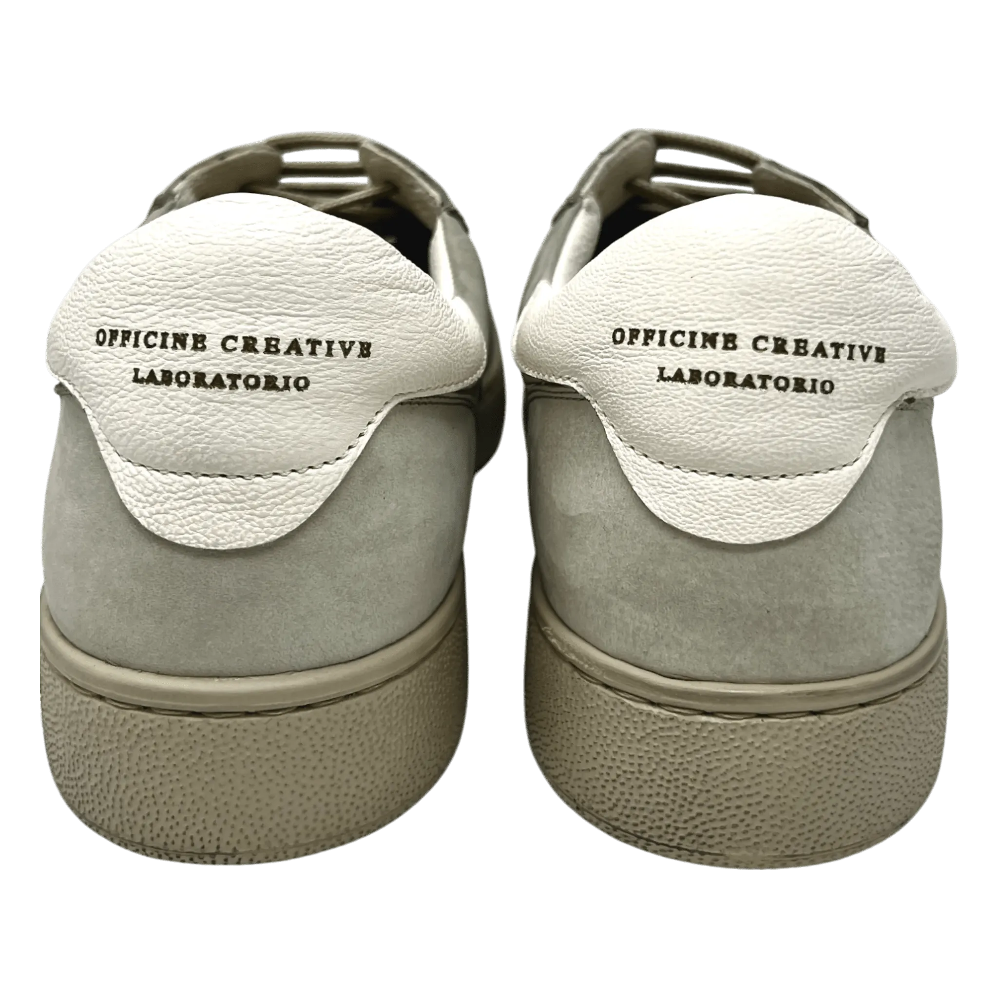 Officine Creative, THE ANSWER, Nubuk Sneaker, dirty grey