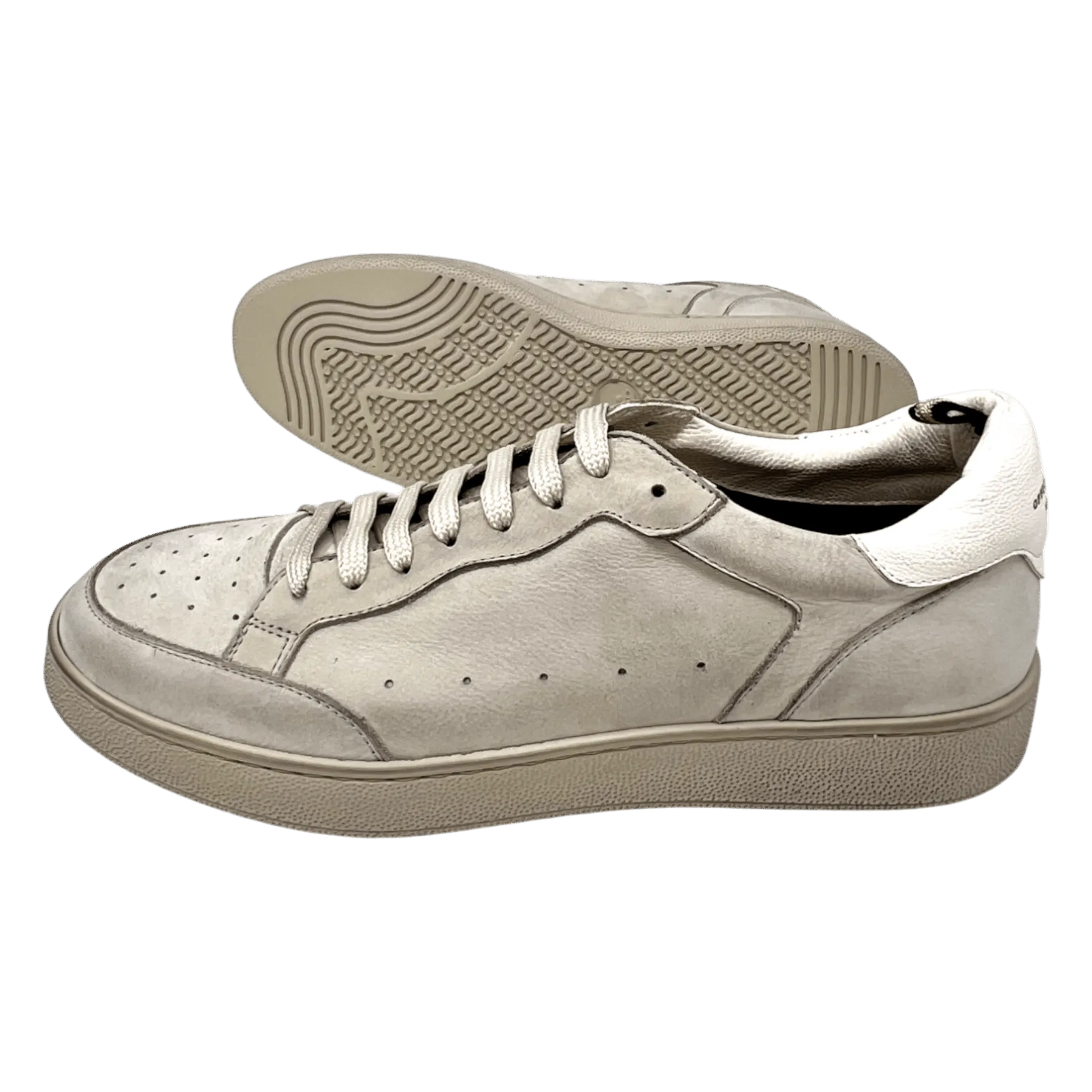 Officine Creative, THE ANSWER, Nubuk Sneaker, dirty grey